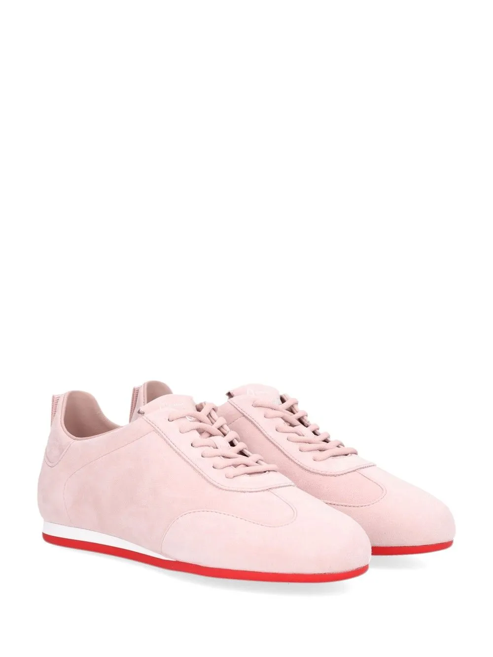 Eleonora Flex Flat Suede Retourne/Nappa Sneakers Rose sold by Wanan Luxury product image thumbnail 2