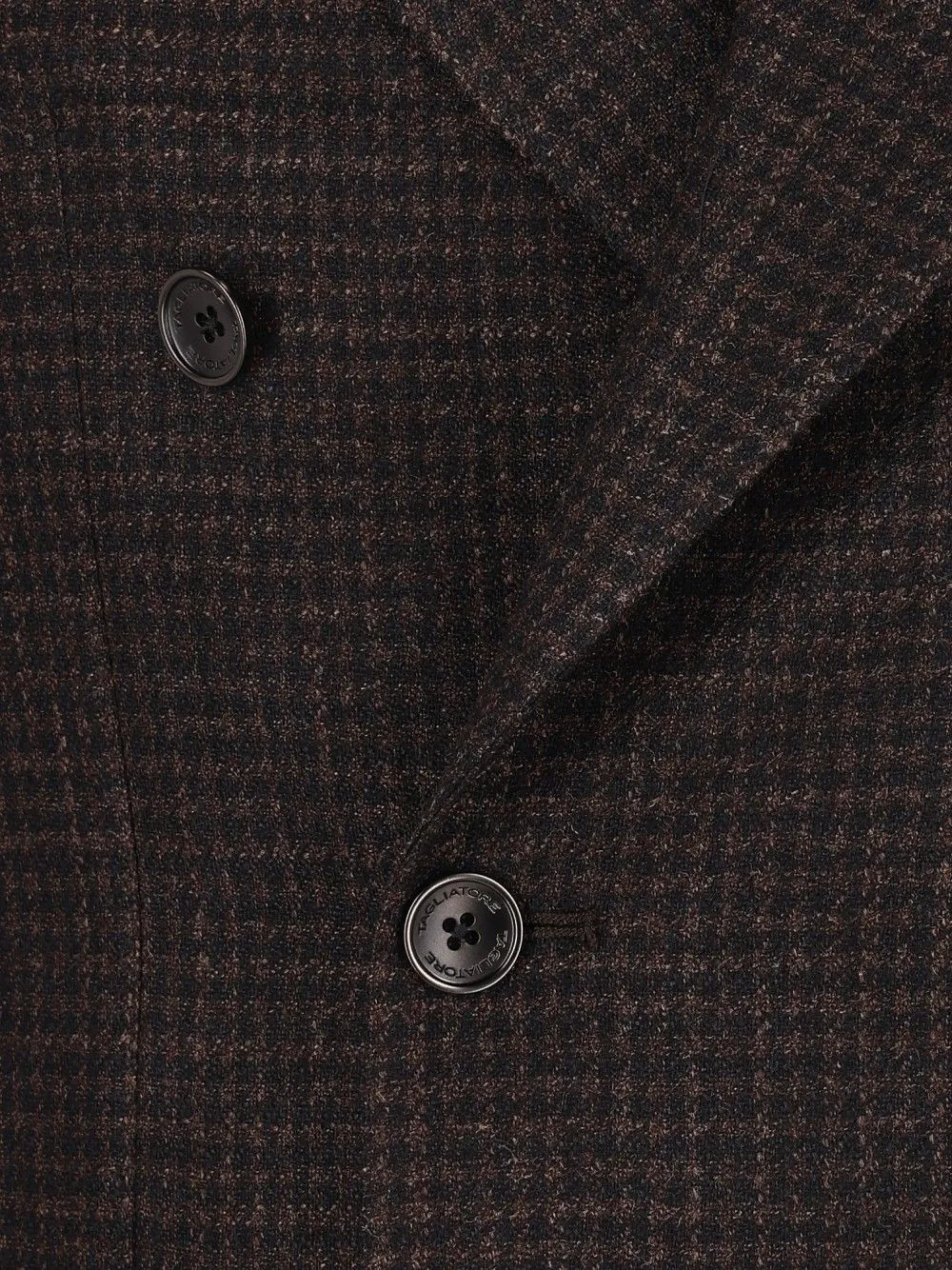 Montecarlo D.Petto Pie De Poule 86 Lana 14 Seta Jackets Brown sold by Wanan Luxury product image thumbnail 4