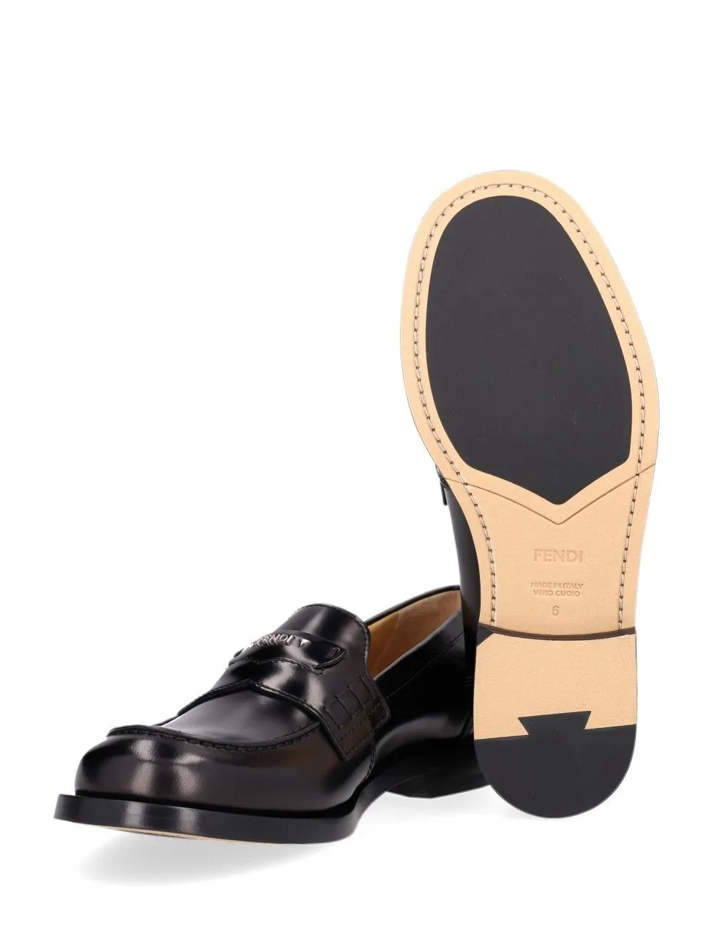 Loafer Vitello Abrasivato Scarpe Basse Black sold by Wanan Luxury product image thumbnail 5
