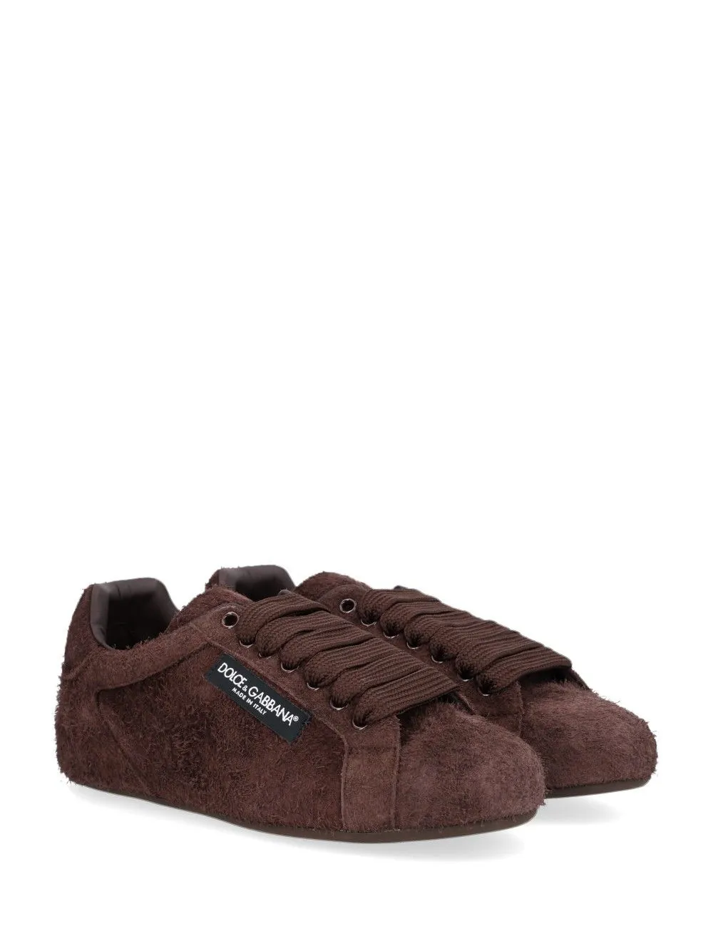 Suede & Leather Sneakers Brown sold by Wanan Luxury product image thumbnail 2
