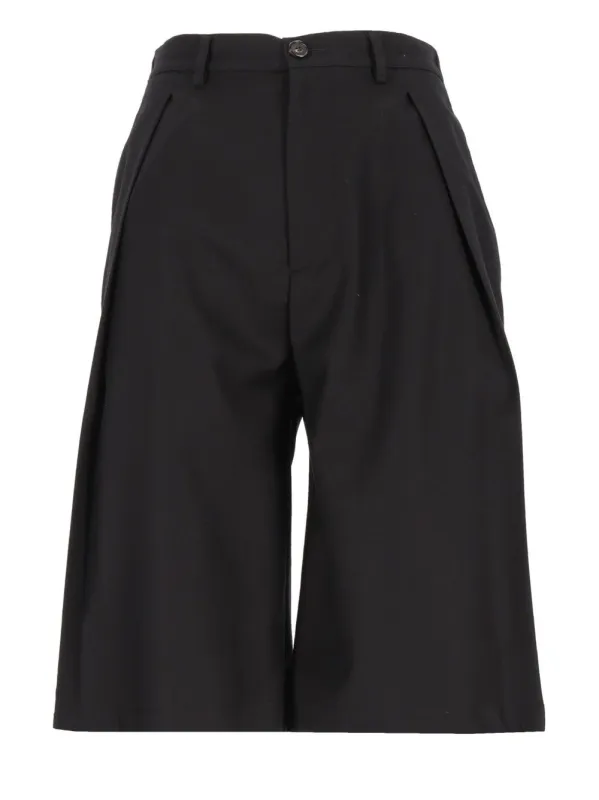 Shorts Amado Flan 99 Lana 1 Elastan Trousers Black made by Barena