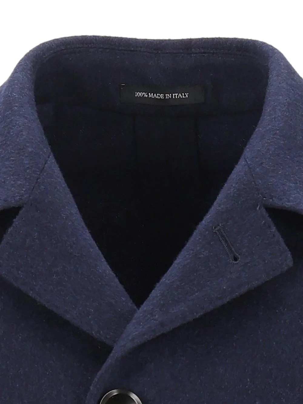 Cappotto Corto Sfoderato Loro Piana 100 Cachemire Coats Blue sold by Wanan Luxury product image thumbnail 4