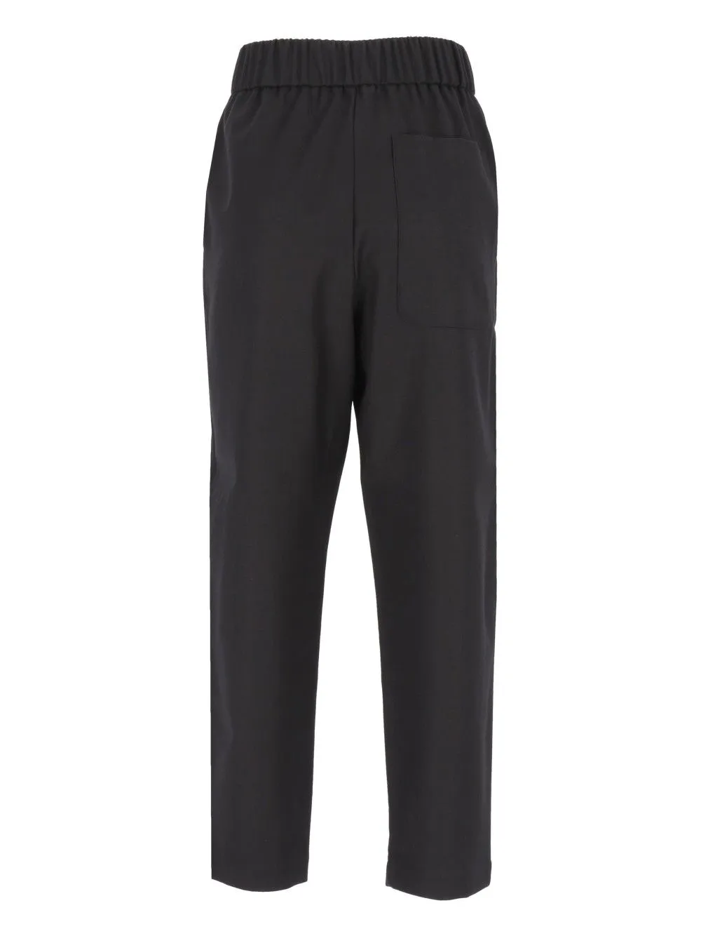 Pantalone Jole25 Flan 99 Lana 1 Elastan Trousers Black sold by Wanan Luxury product image thumbnail 2