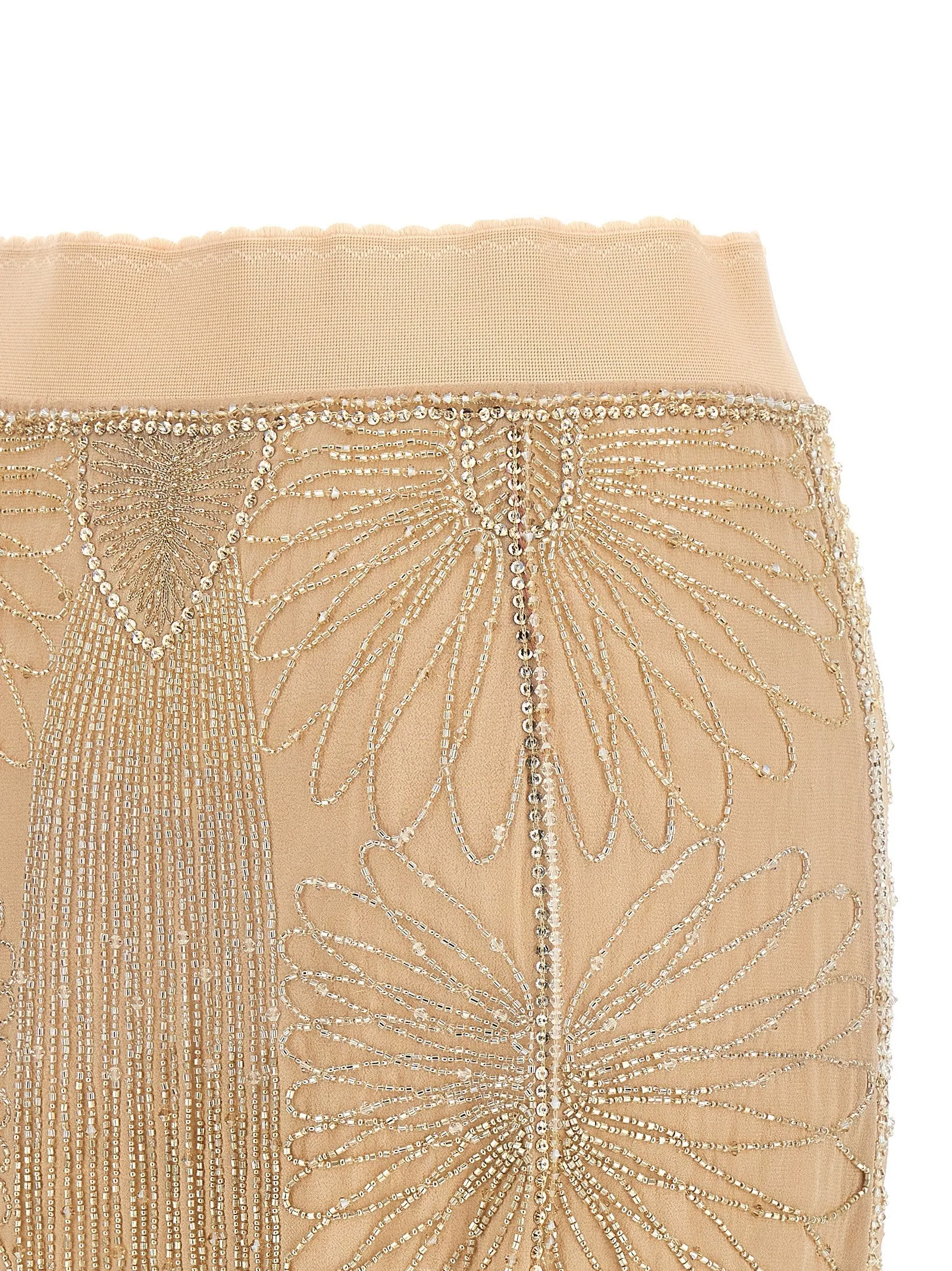 Beads Embroidery Skirt Skirts Pink sold by Wanan Luxury product image thumbnail 4