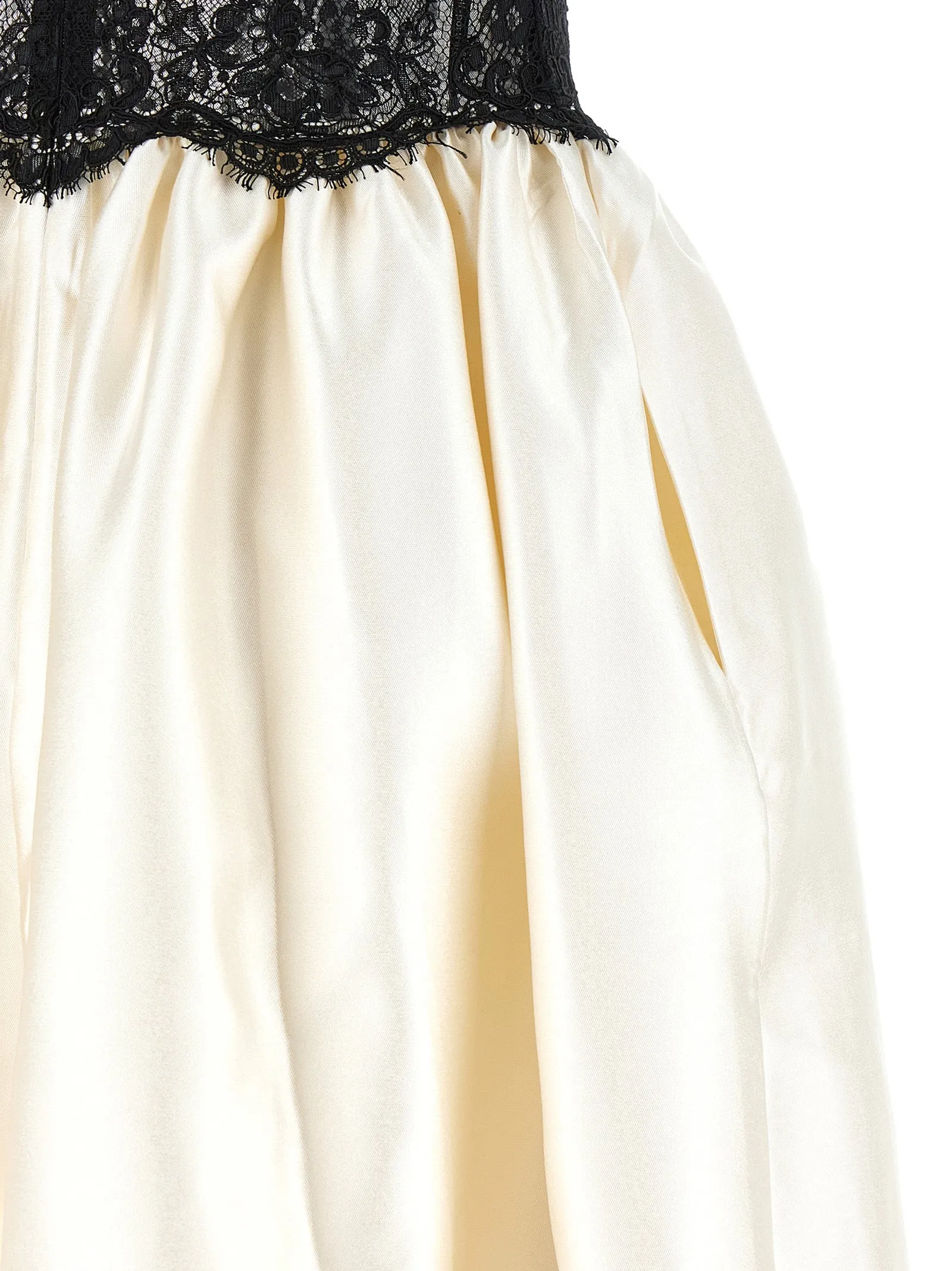 Dress With Bodice Dresses White/Black sold by Wanan Luxury product image thumbnail 4