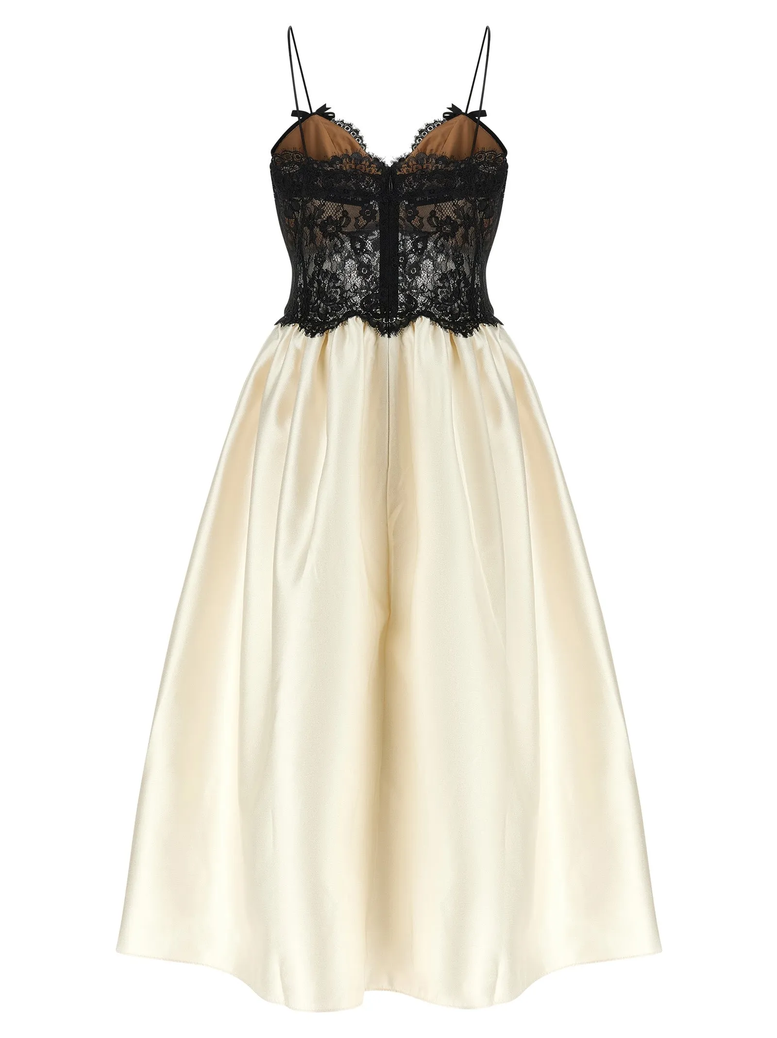 Dress With Bodice Dresses White/Black sold by Wanan Luxury product image thumbnail 2