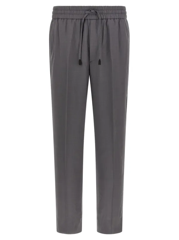 Asolo Pants Gray made by Brioni
