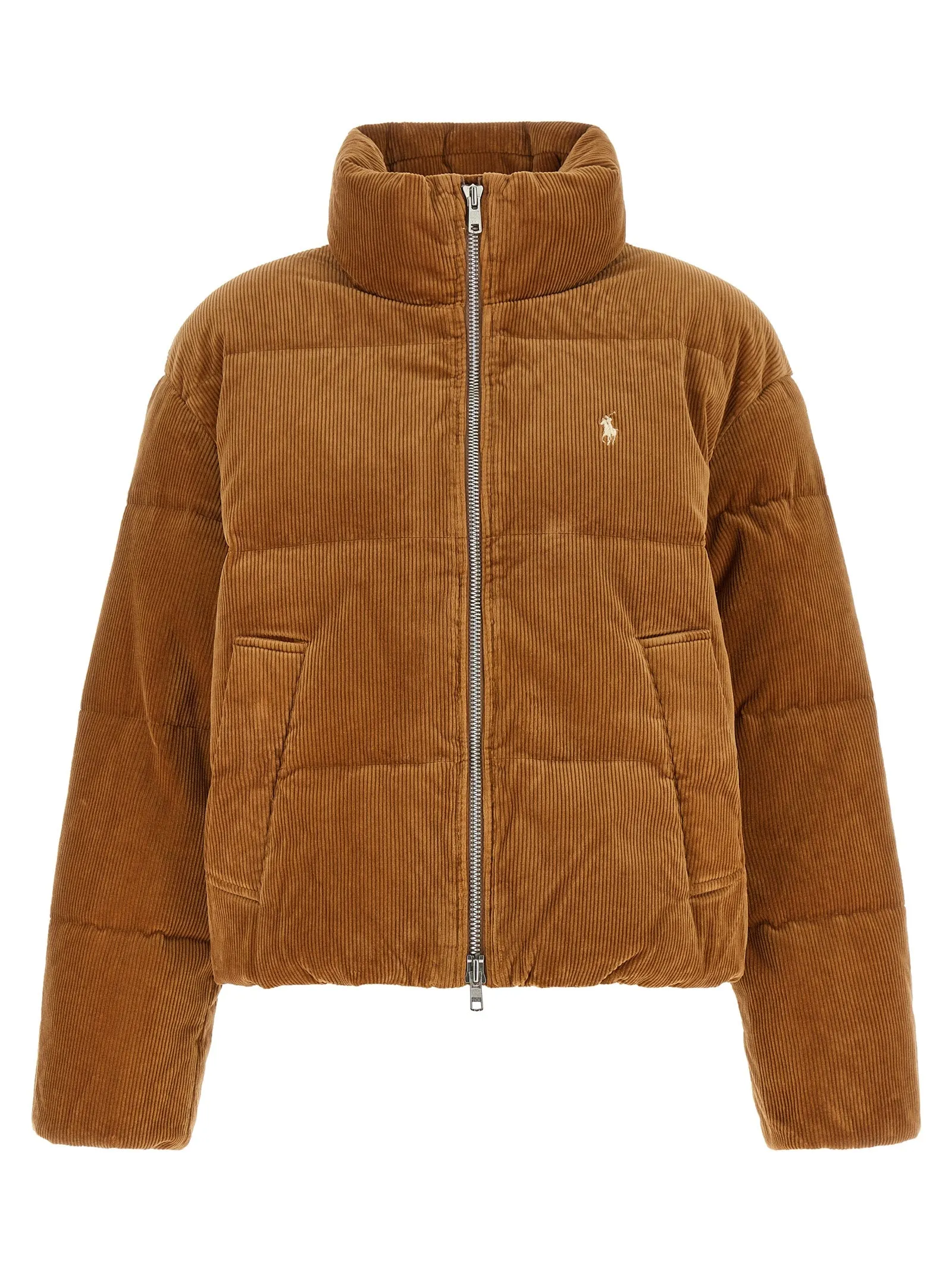 Corduroy Down Jacket Brown sold by Wanan Luxury