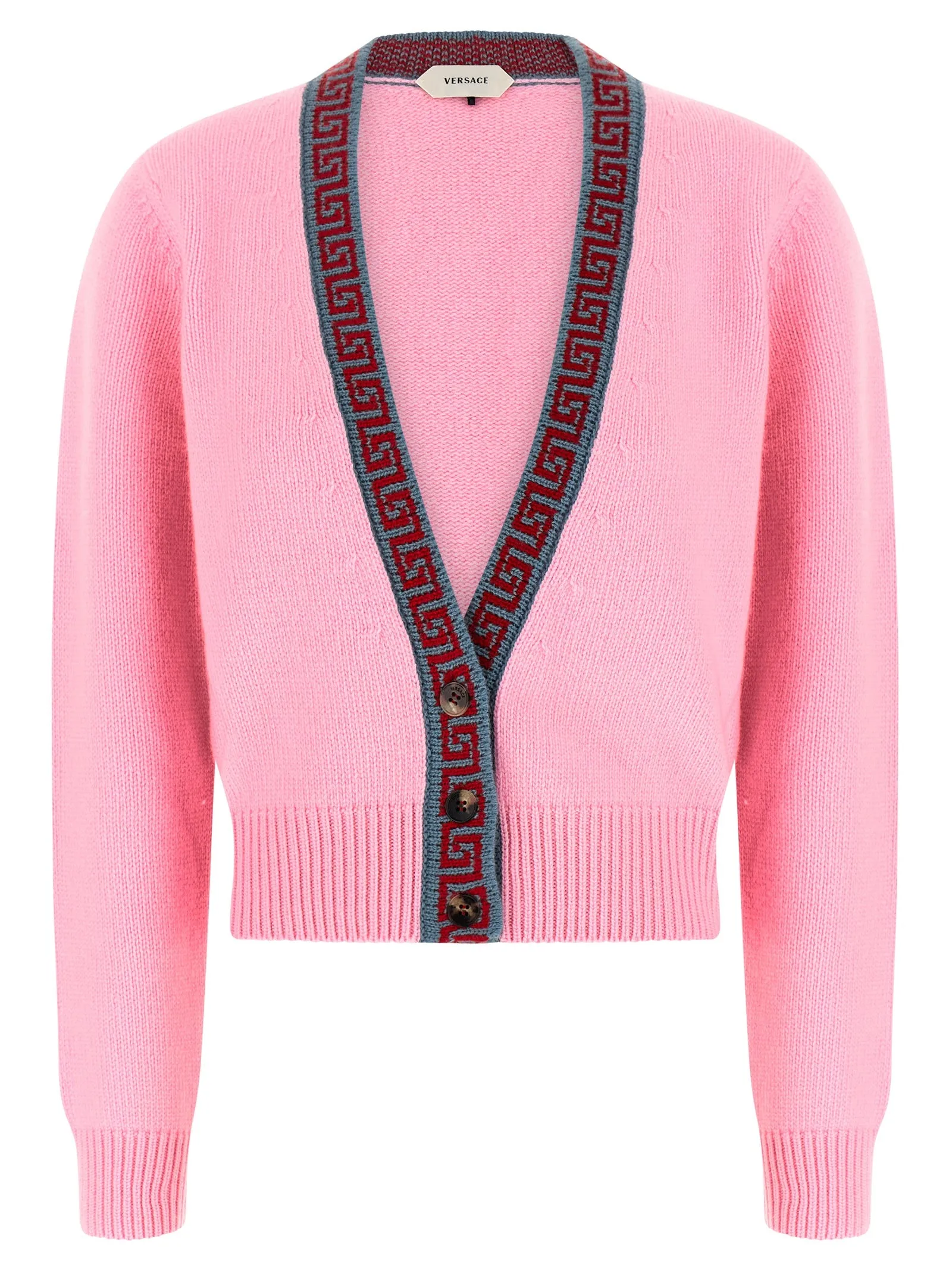 Wool And Cashmere Cardigan Sweaters And Cardigans Pink sold by Wanan Luxury