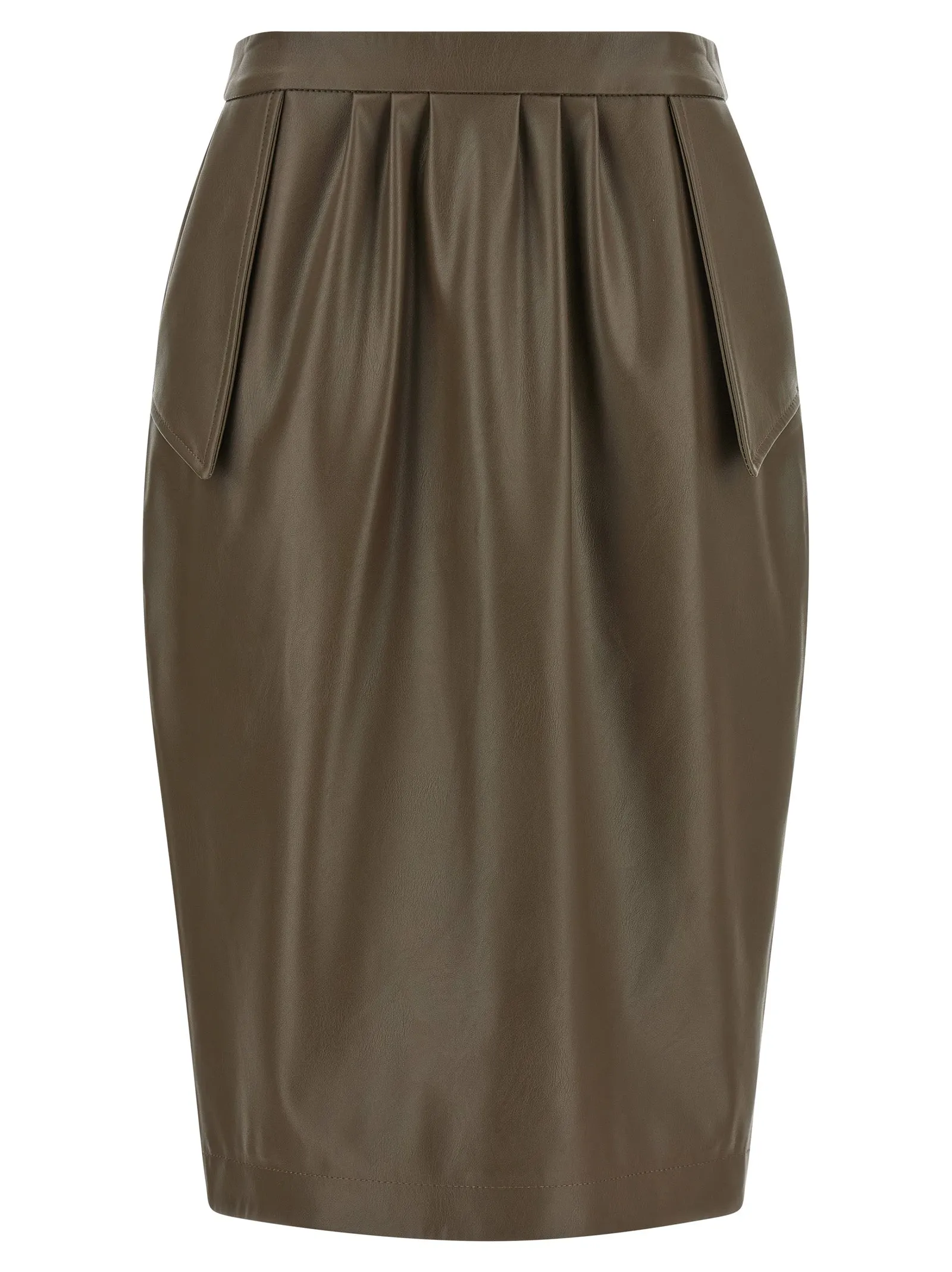 High Waist Skirt Skirts Brown sold by Wanan Luxury