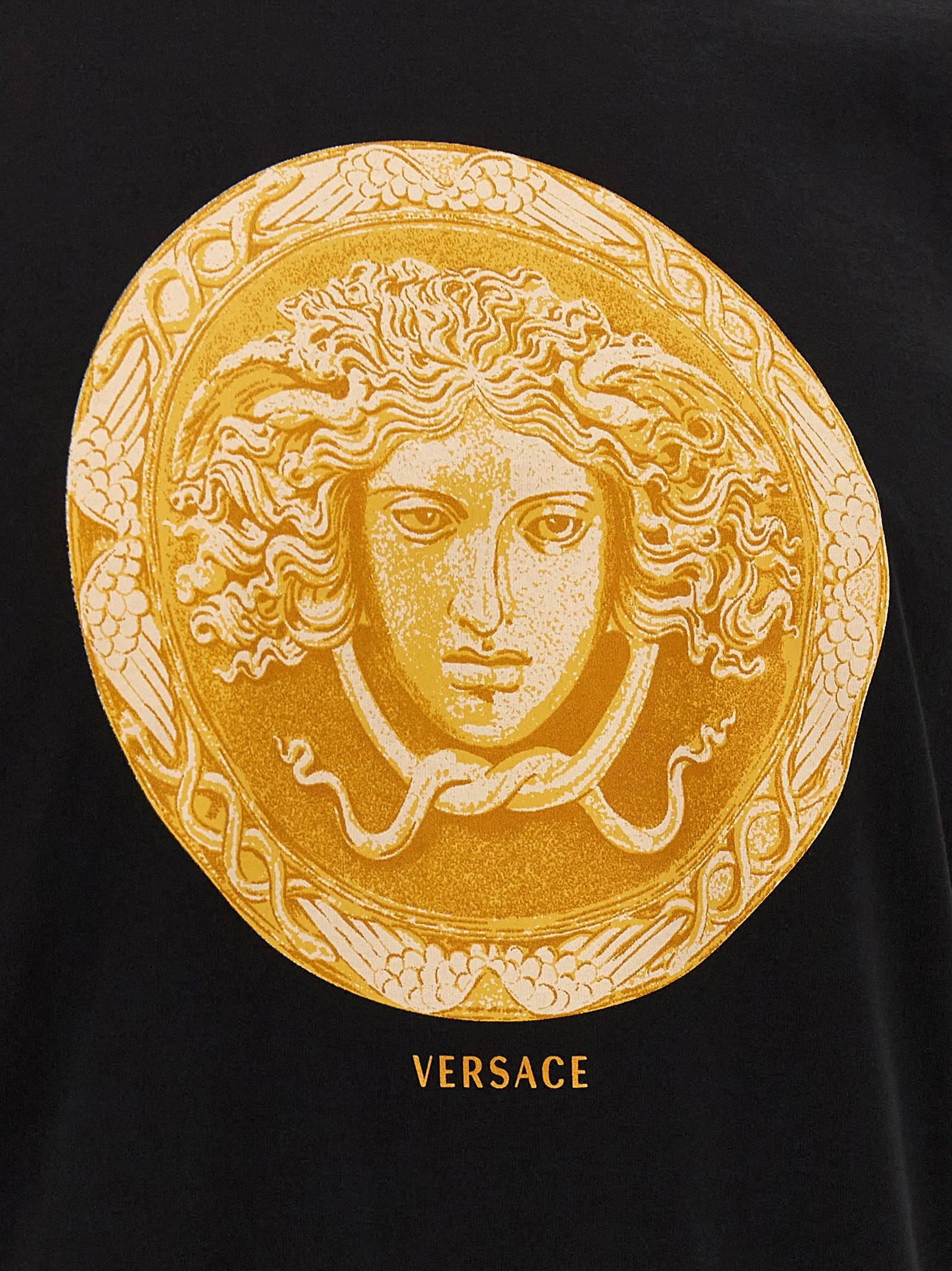 Medusa Coin T-Shirt Black sold by Wanan Luxury product image thumbnail 4