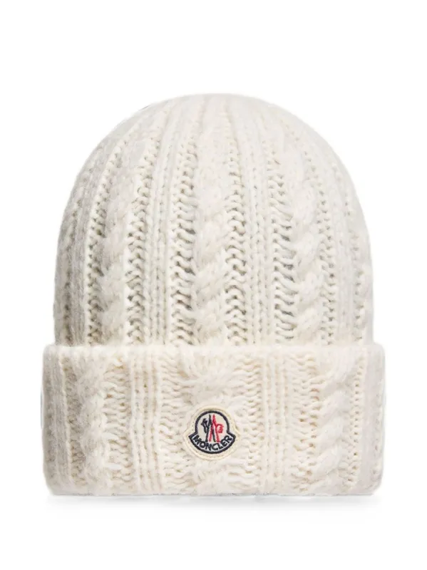 Logo Wool Beanie made by Moncler