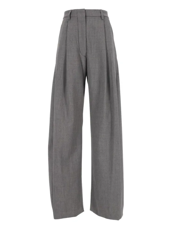 E-Billie 3111 W0206 Misto Lana Trousers Grey made by The Latest
