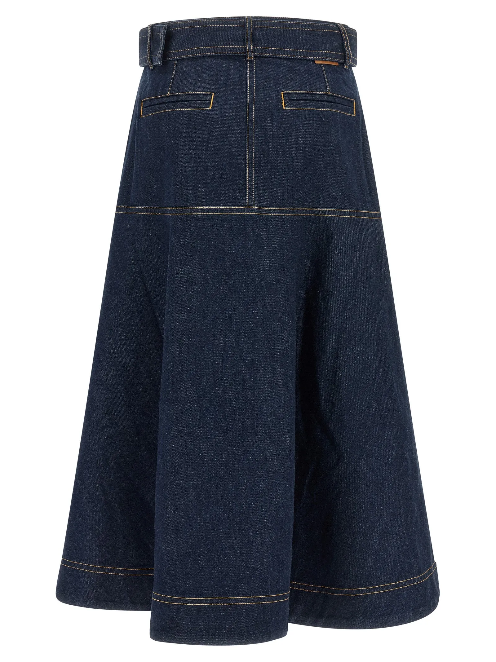 Denim Skirt Blue sold by Wanan Luxury product image thumbnail 2