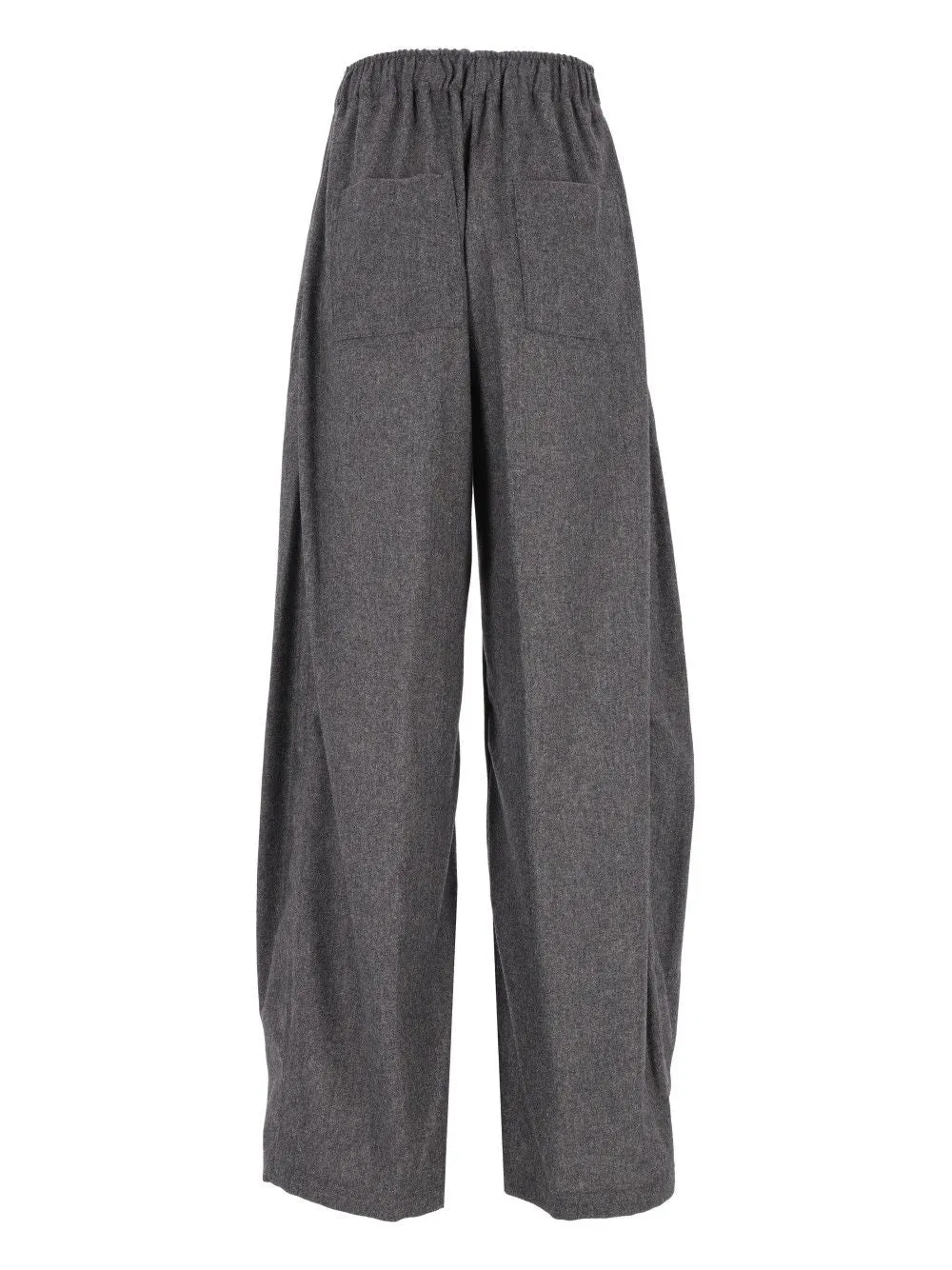 E-Dora 3119 W0234 Flanella Misto Lana Trousers Grey sold by Wanan Luxury product image thumbnail 2