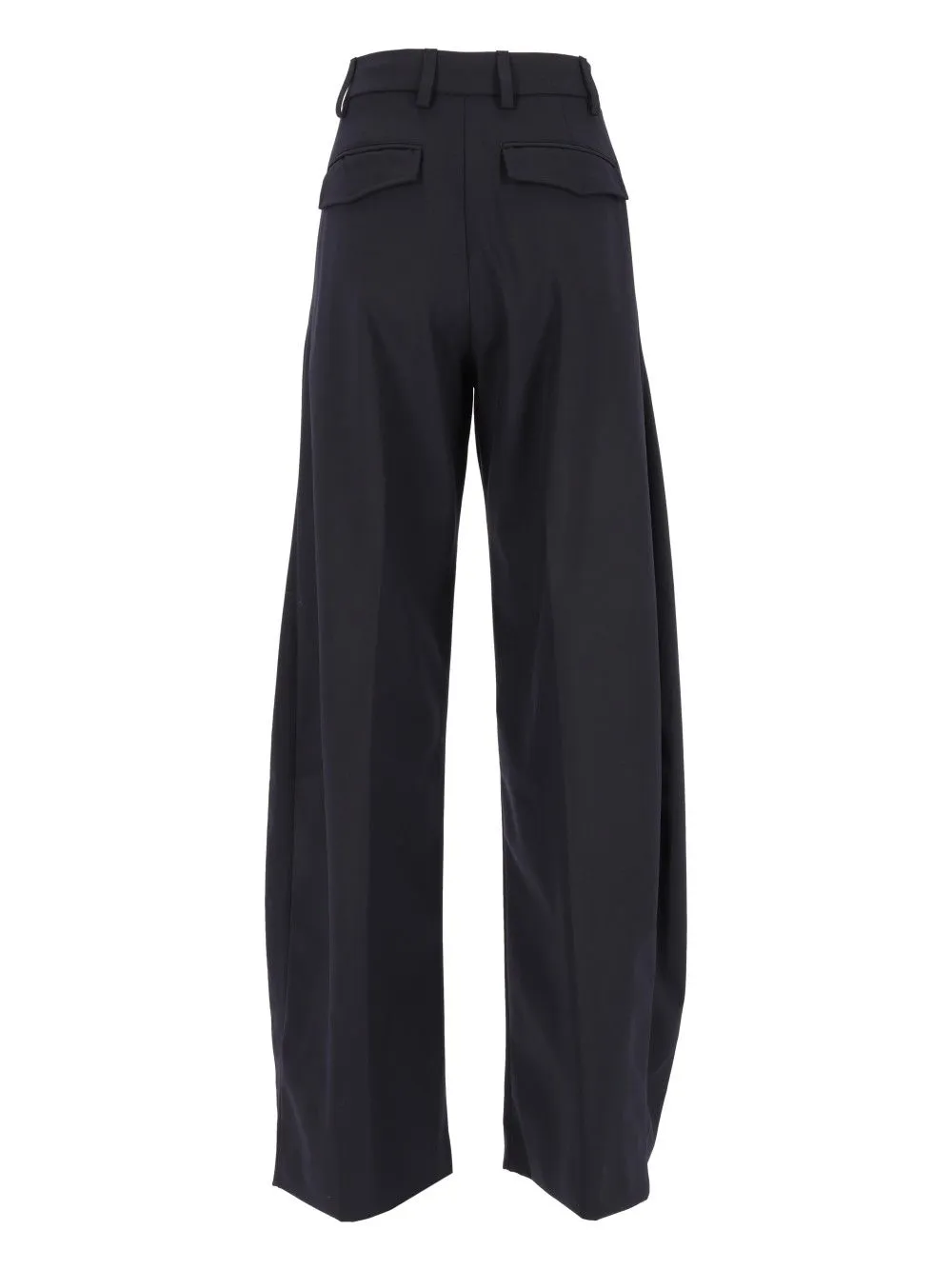 E-Billie 3111 W0206 Misto Lana Trousers Blue sold by Wanan Luxury product image thumbnail 2