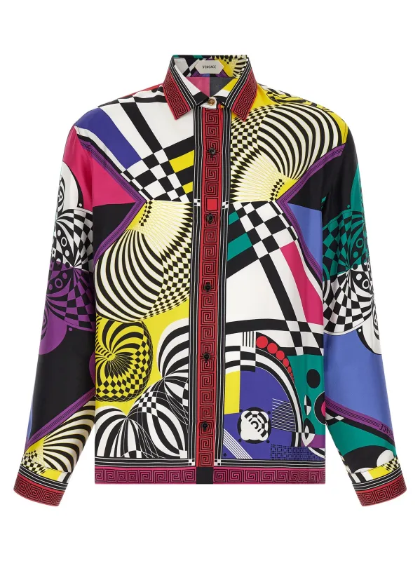 Teatro Shirt And Blouse Multicolor made by Versace