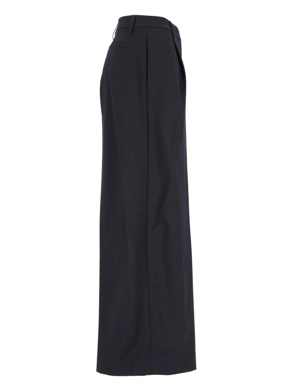 E-Deva 3118 W0206 Misto Lana Trousers Blue sold by Wanan Luxury product image thumbnail 3