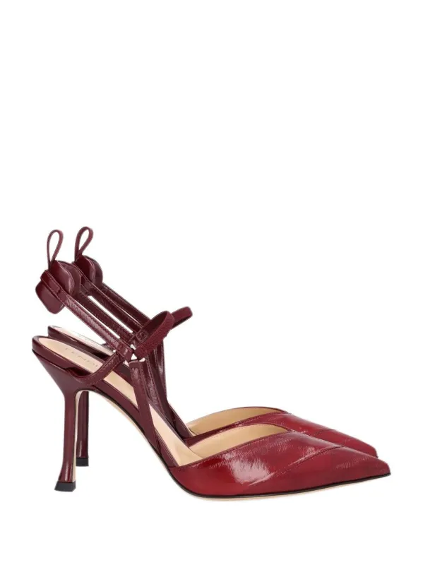 Very Colibrí Slingback Pumps Bordeaux made by Fendi