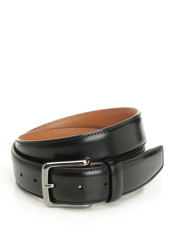 Soft Leather Belt Brown made by Tod's