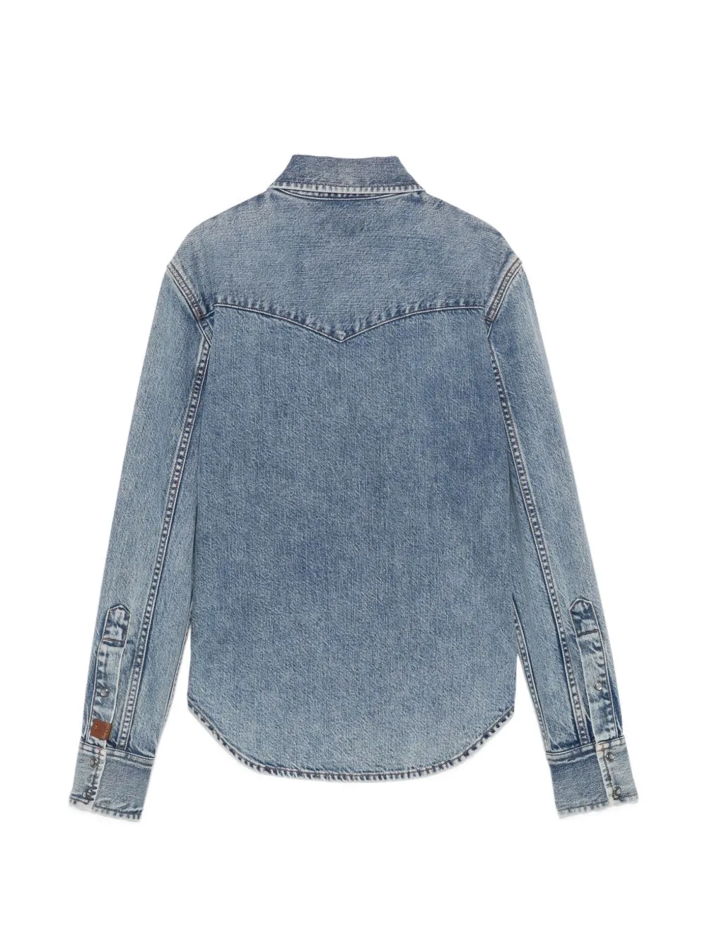 Denim Cotton Shirt sold by Wanan Luxury product image thumbnail 2