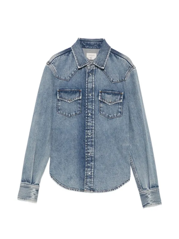 Denim Cotton Shirt made by Jacob Cohen
