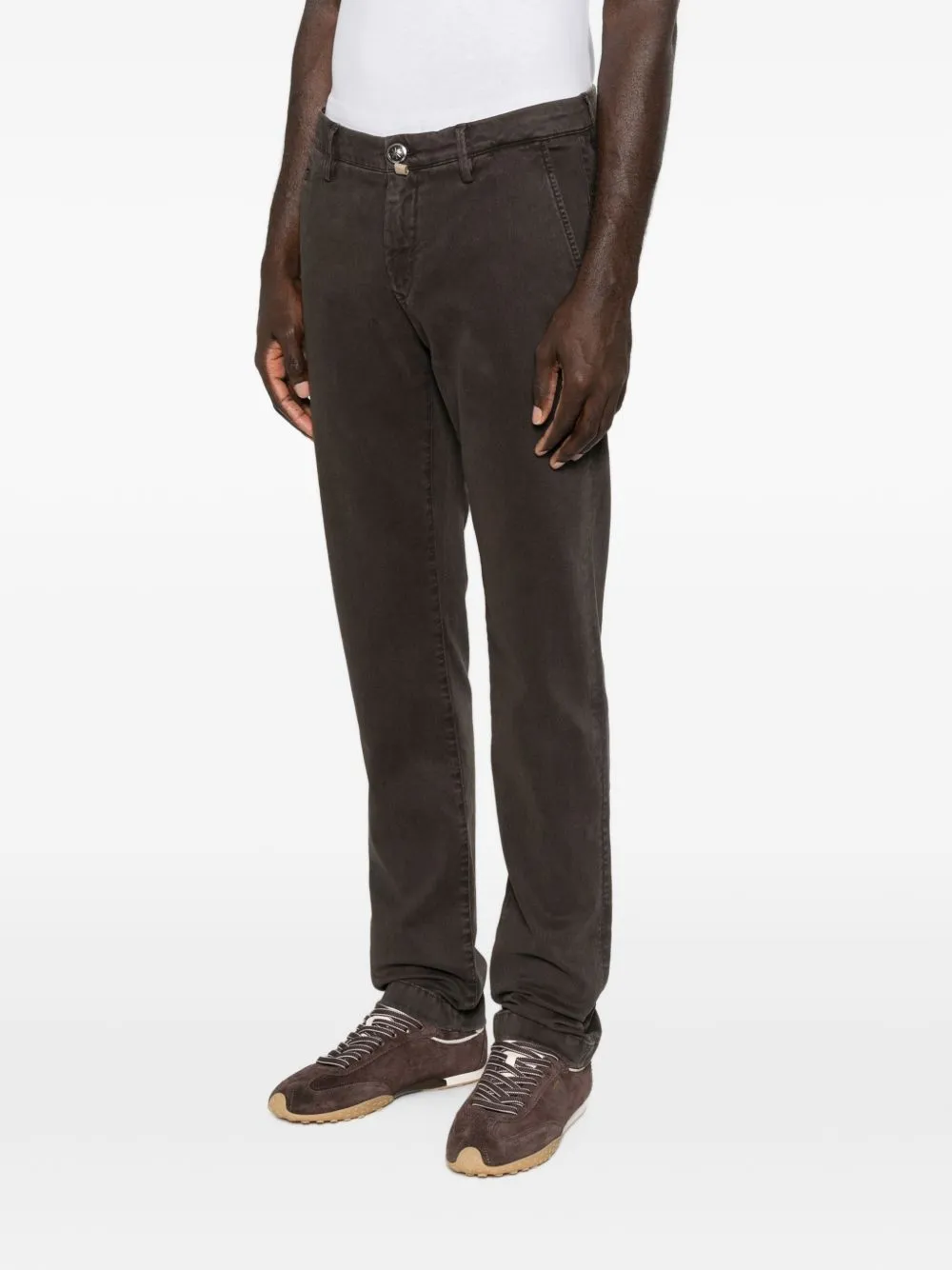Slim Fit Cotton Trousers sold by Wanan Luxury product image thumbnail 4