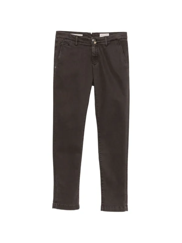 Slim Fit Cotton Trousers made by Jacob Cohen