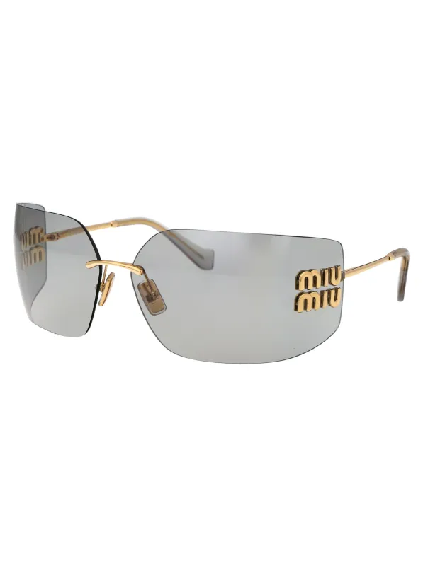 0MU 54YS GEOMETRICAL Sunglasses made by Miu Miu