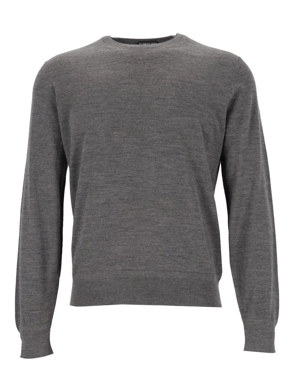 Crew Neck Sweater Knitwear Grey sold by Wanan Luxury