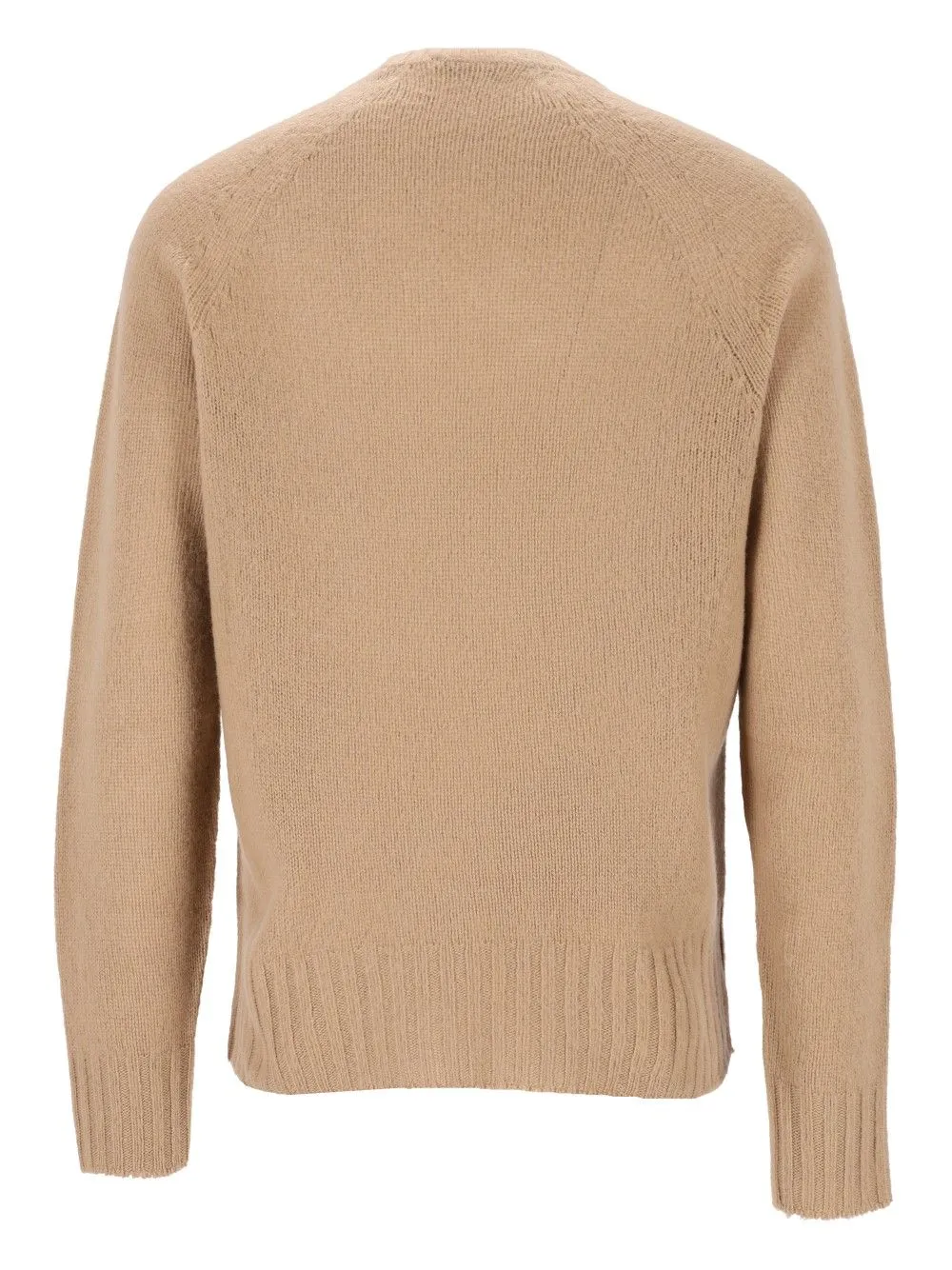 Seamless Brushed Cashmere Ls Crew Neck Knitwear Beige sold by Wanan Luxury product image thumbnail 2
