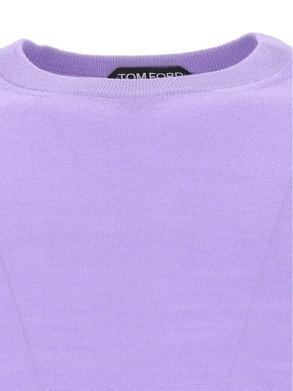 Ultrafine Merino Wool Ls Oversized Crewneck Knitwear Violet sold by Wanan Luxury product image thumbnail 3