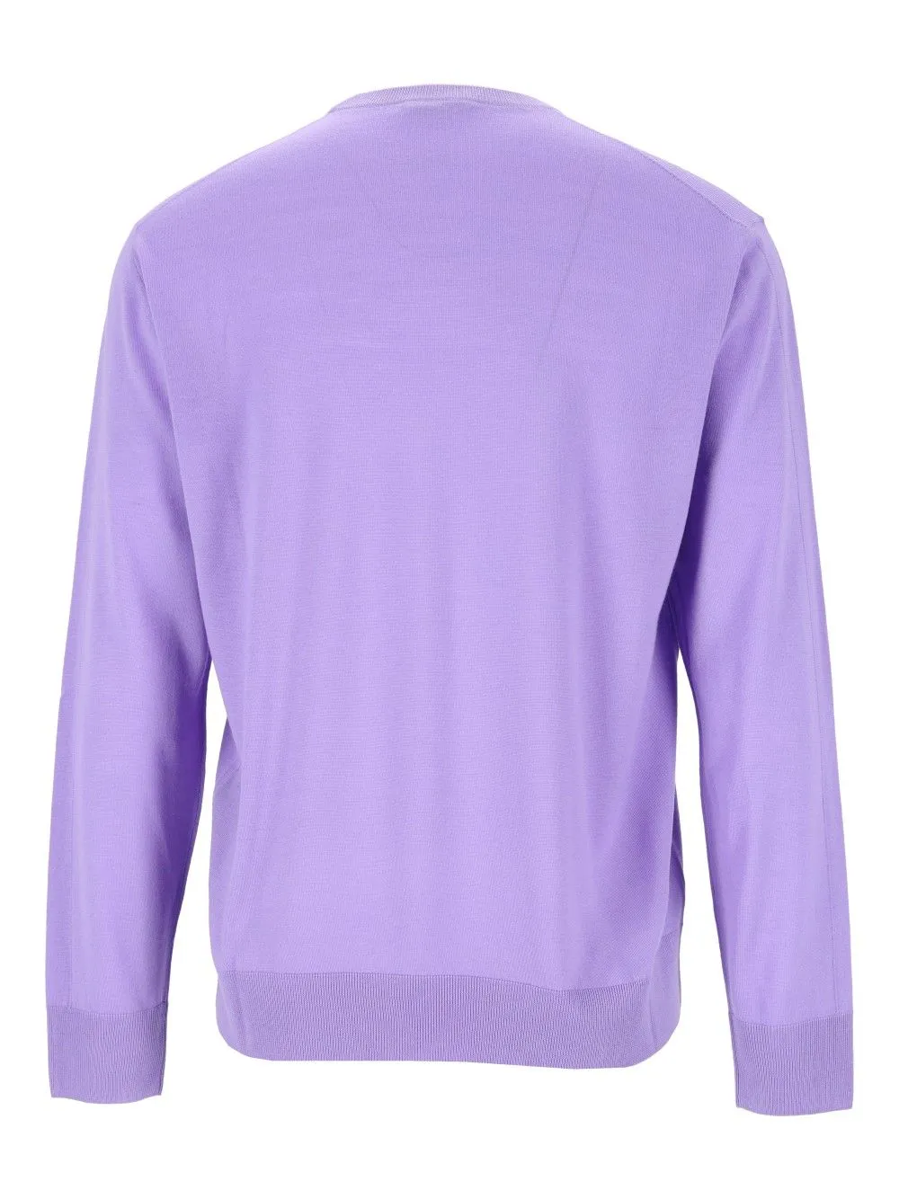 Ultrafine Merino Wool Ls Oversized Crewneck Knitwear Violet sold by Wanan Luxury product image thumbnail 2