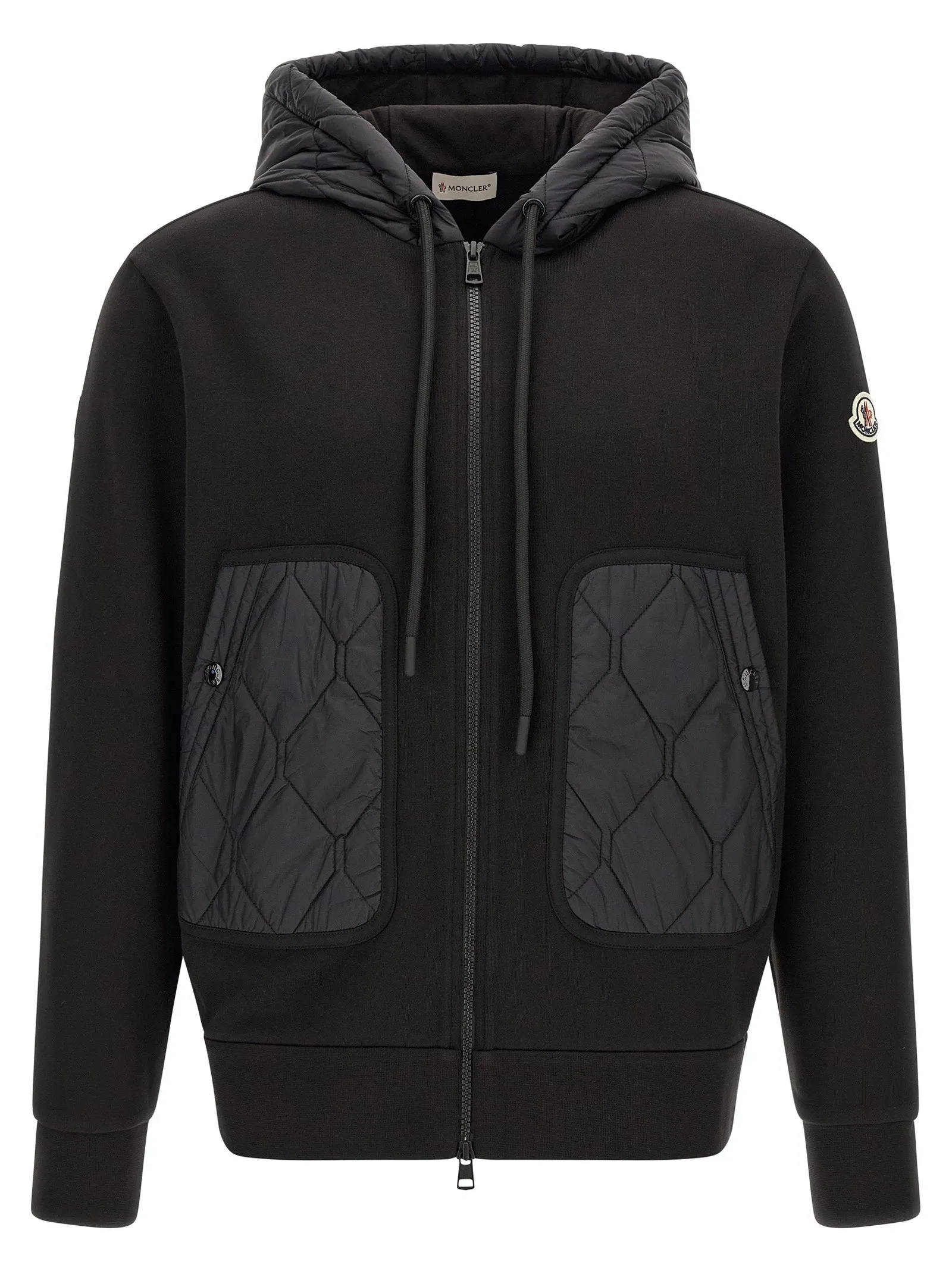 Hybrid Hoodie Sweaters And Cardigans Black sold by Wanan Luxury