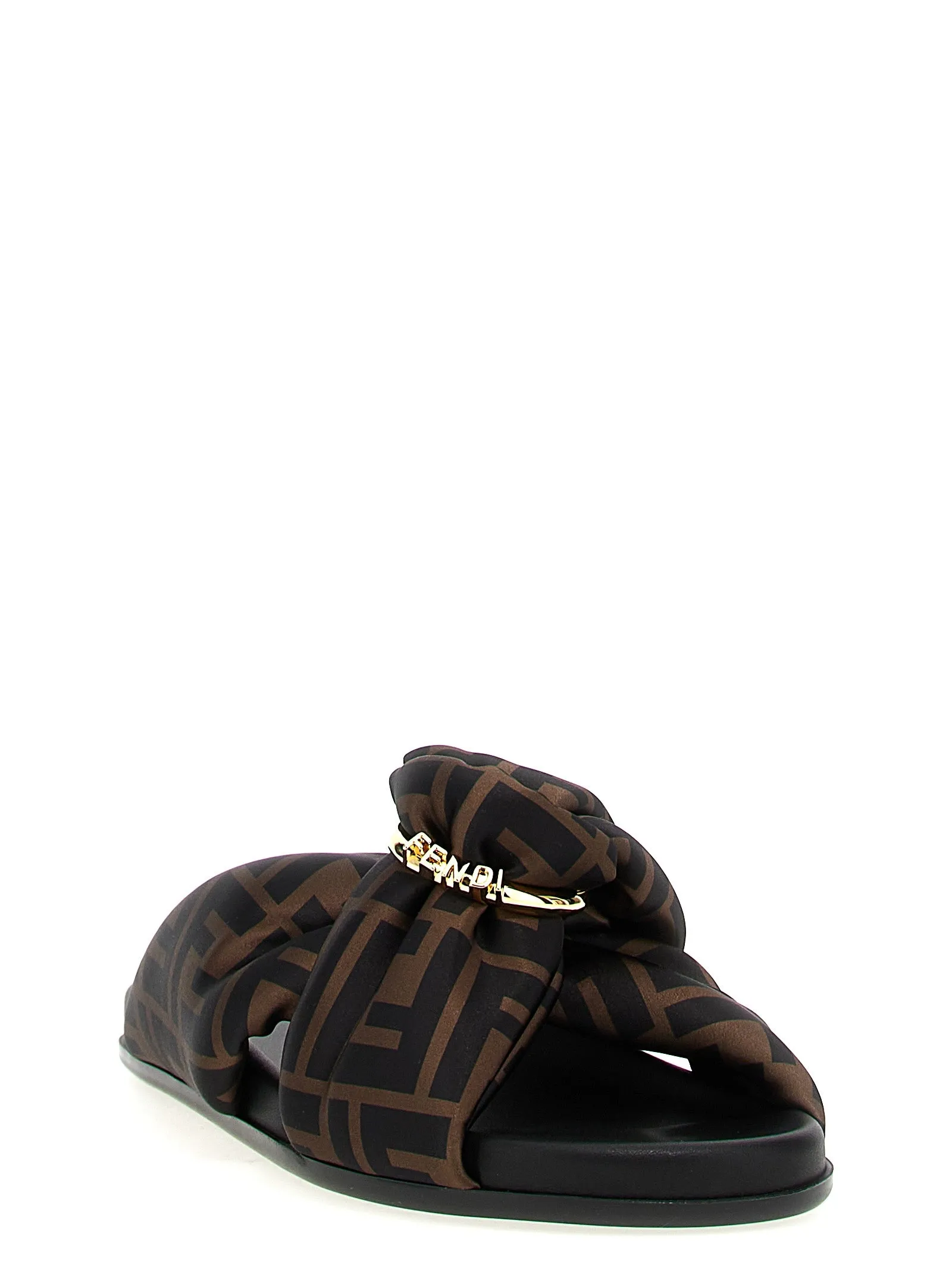 Fendi Feel Sandals Brown sold by Wanan Luxury product image thumbnail 2