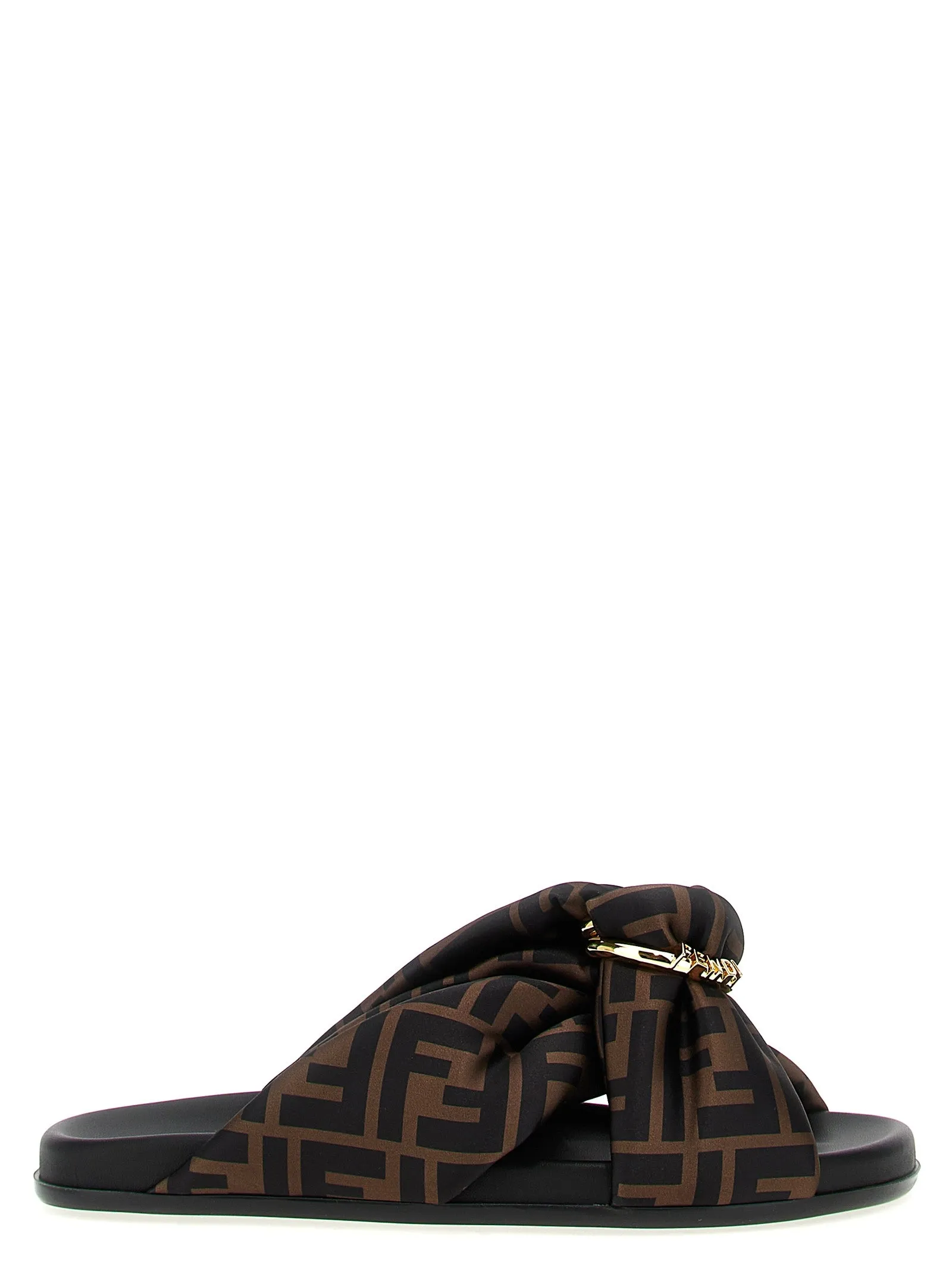 Fendi Feel Sandals Brown sold by Wanan Luxury