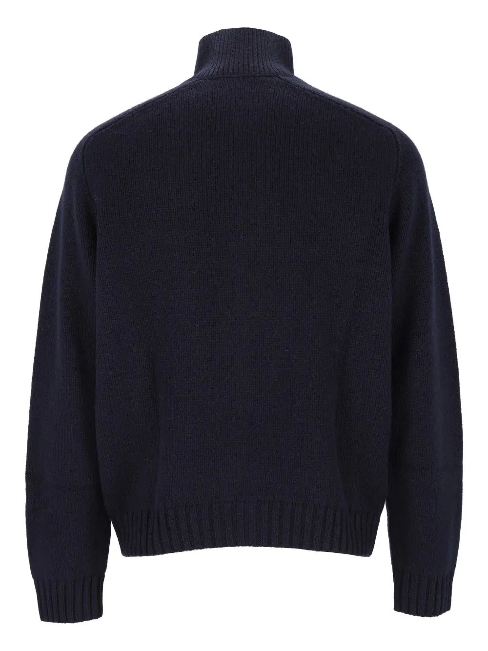 Coarsehair Cashmere Full Button Cardigan Knitwear Blue sold by Wanan Luxury product image thumbnail 2