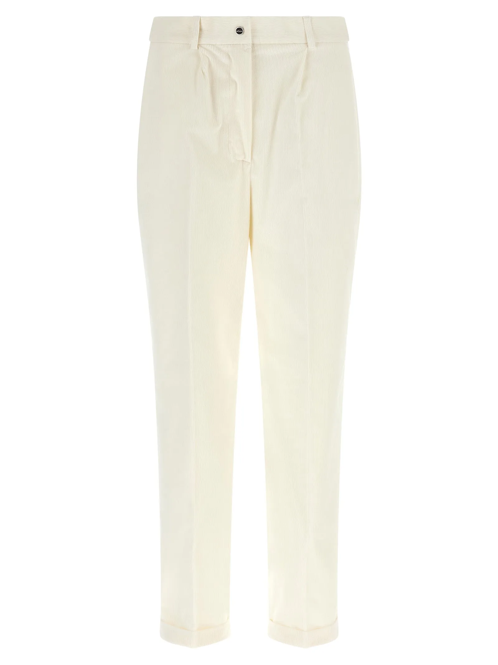 Corduroy Pants White sold by Wanan Luxury