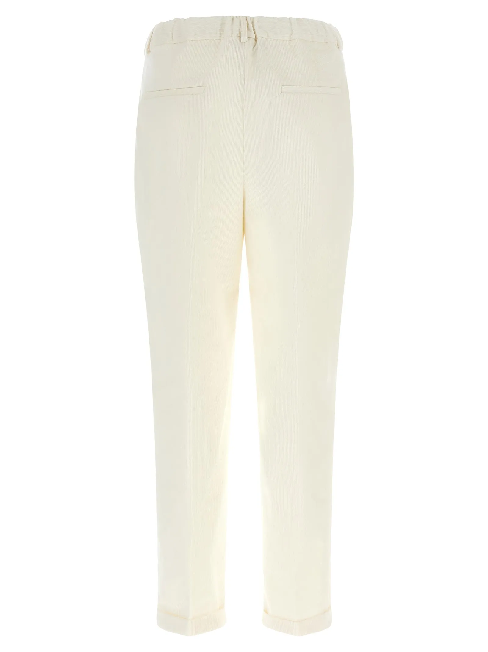 Corduroy Pants White sold by Wanan Luxury product image thumbnail 2