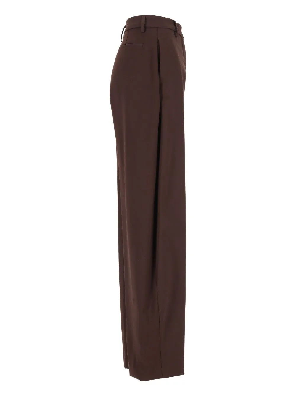 E-Dina 3122 W0206 Misto Lana Trousers Brown sold by Wanan Luxury product image thumbnail 3