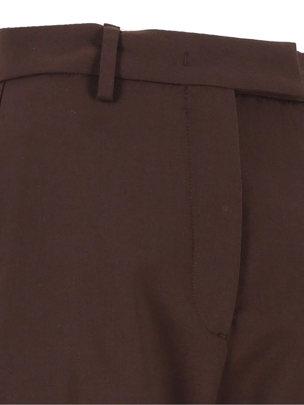 E-Dina 3122 W0206 Misto Lana Trousers Brown sold by Wanan Luxury product image thumbnail 4