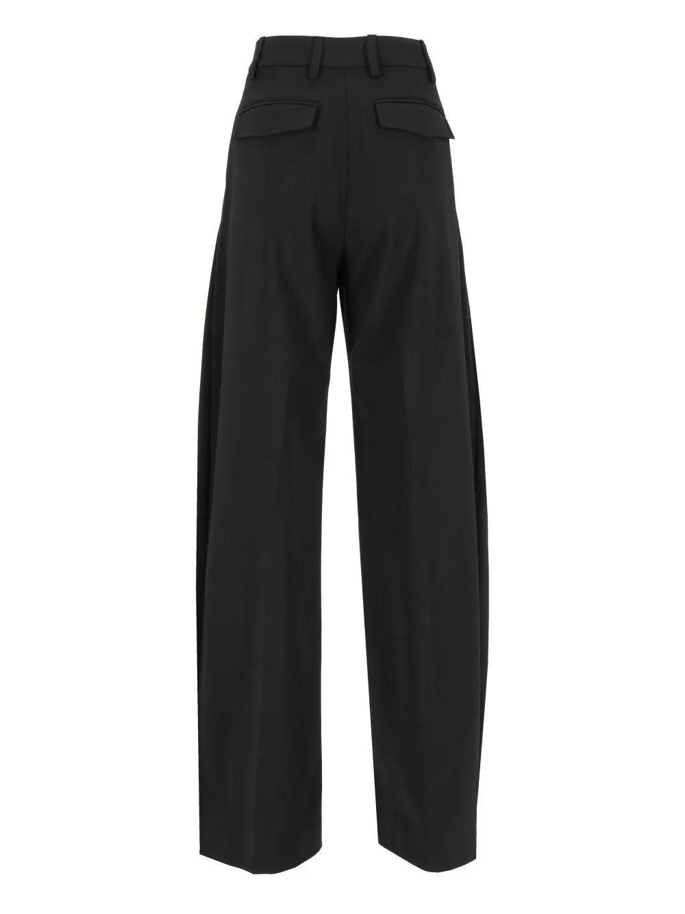 E-Billie 3111 W0206 Misto Lana Trousers Black sold by Wanan Luxury product image thumbnail 2
