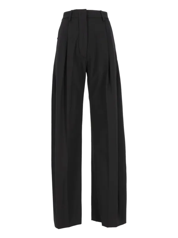 E-Billie 3111 W0206 Misto Lana Trousers Black made by The Latest