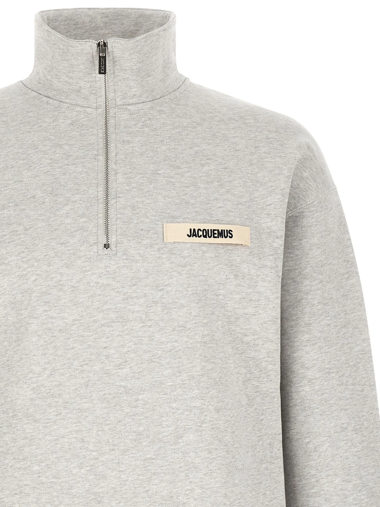 Le Camionneur Gros-Grain Sweatshirt Gray sold by Wanan Luxury product image thumbnail 3
