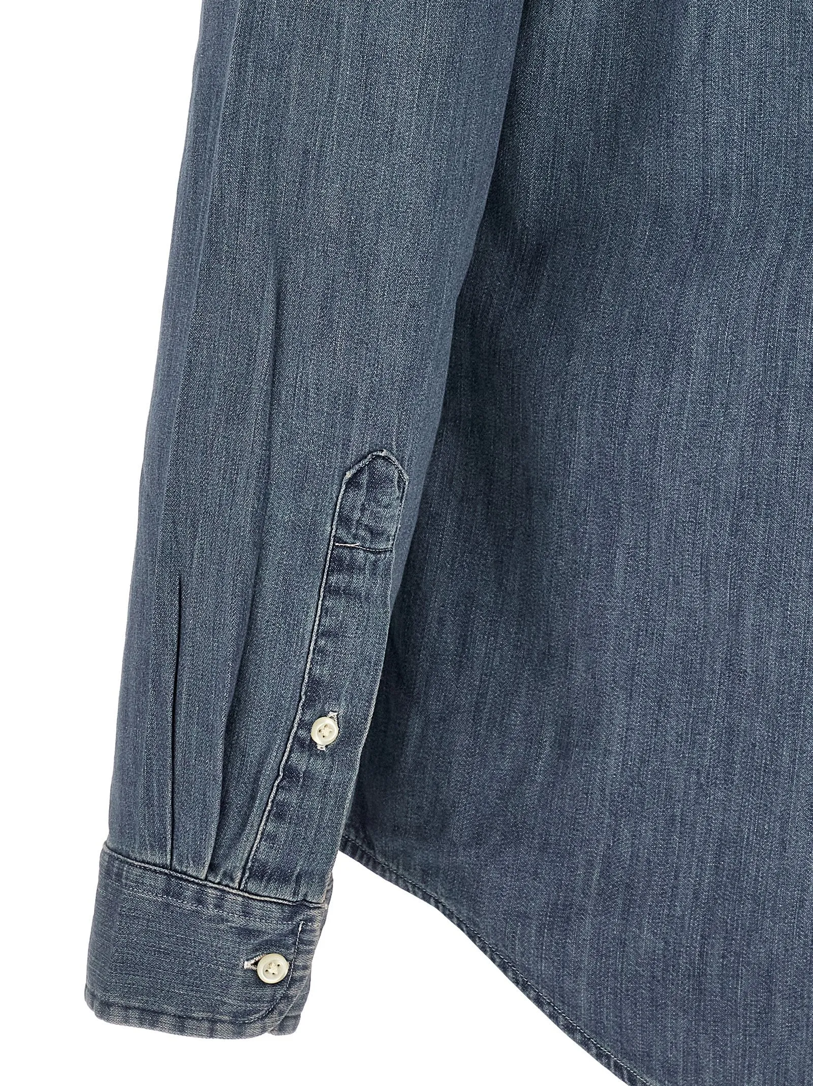 Denim Shirt Blue sold by Wanan Luxury product image thumbnail 4