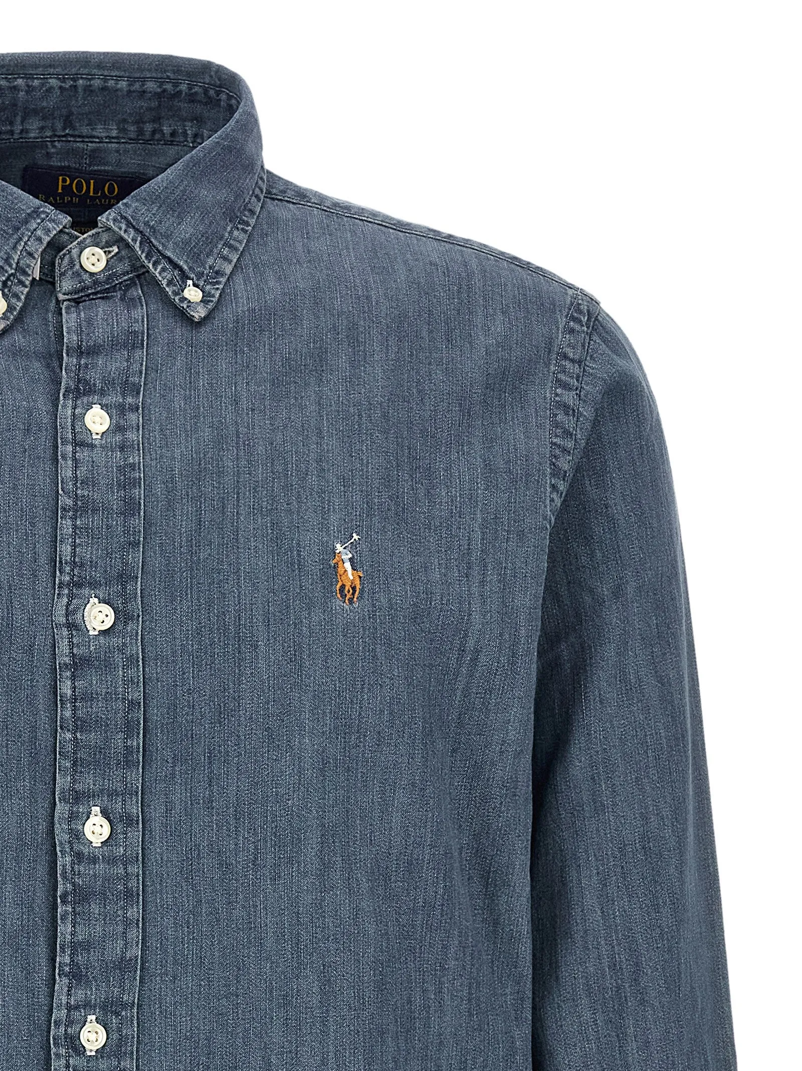 Denim Shirt Blue sold by Wanan Luxury product image thumbnail 3