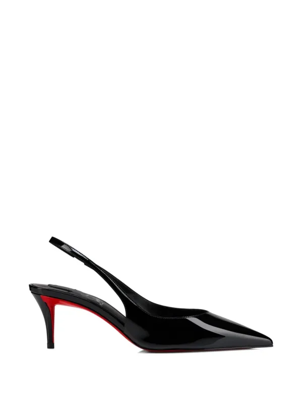 Miss Z Patent Leather Slingback Pumps made by Christian Louboutin