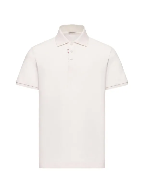 Logo Cotton Polo Shirt made by Moncler