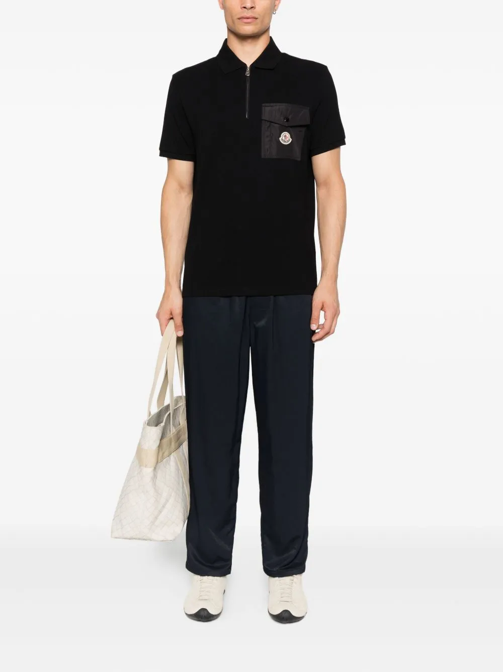 Logo Cotton Polo Shirt sold by Wanan Luxury product image thumbnail 4