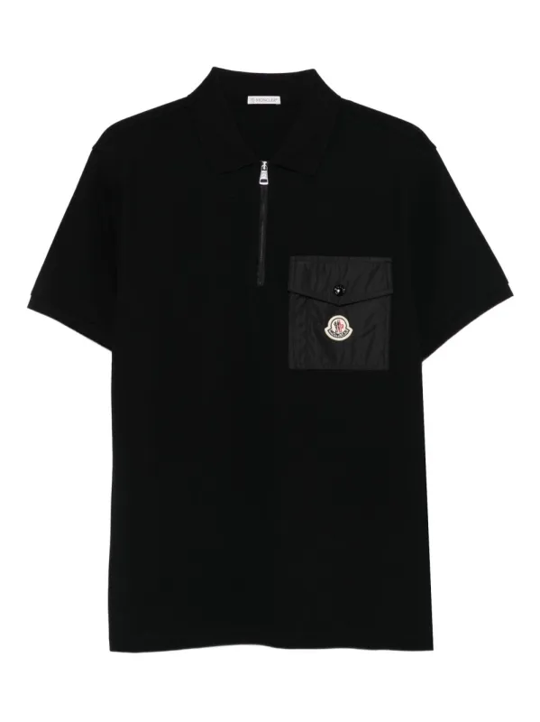Logo Cotton Polo Shirt made by Moncler